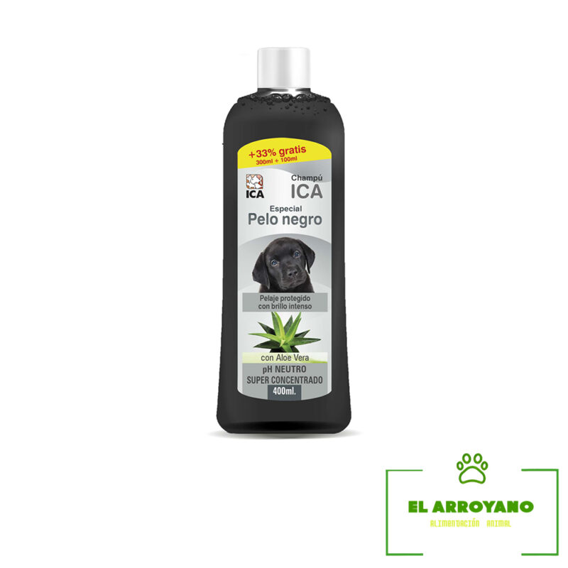 CHAMPÚ ICA ESPECIAL PELO NEGRO 400 ML